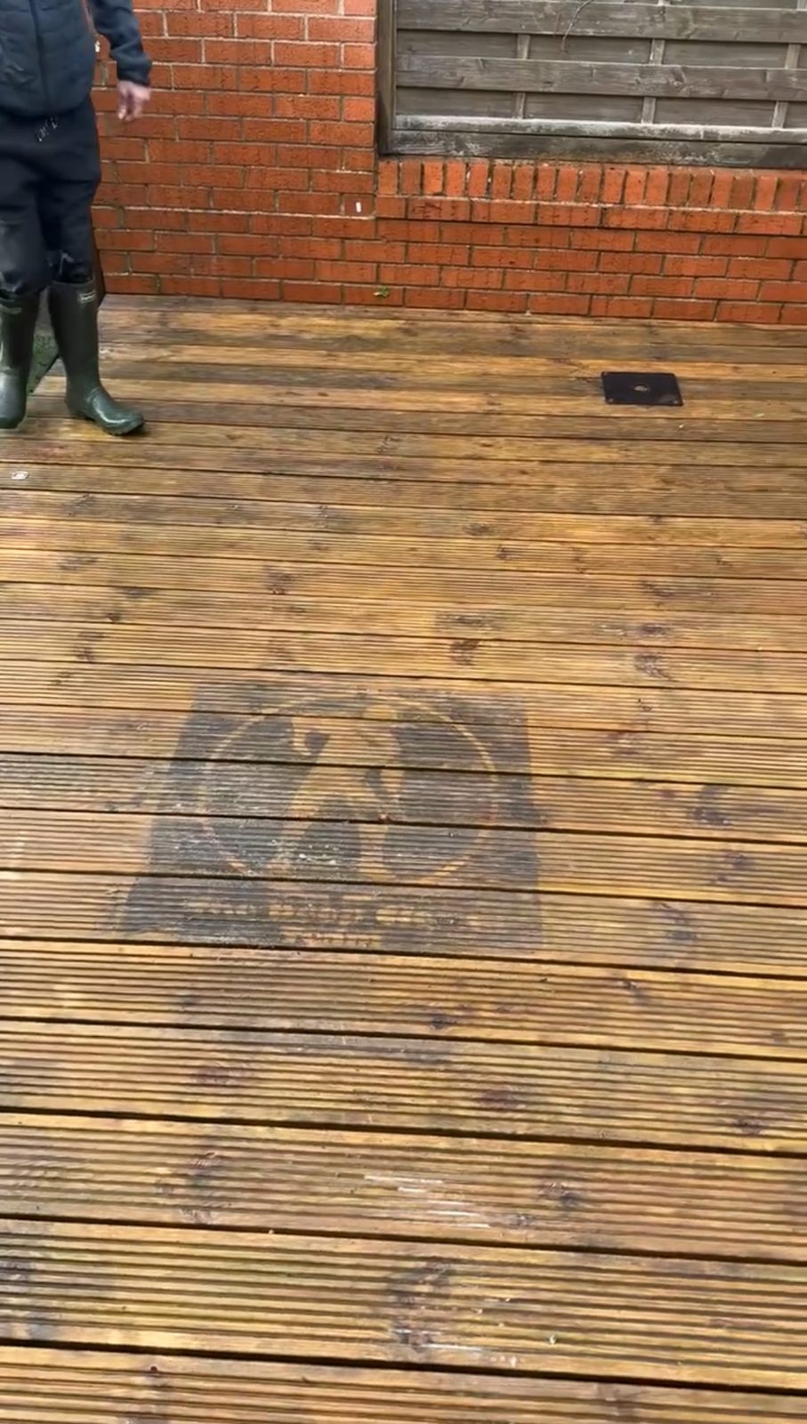 Decking Restoration after cleaning